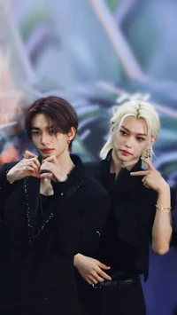Hyunjin y Félix