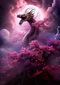 Cherryblossom dragon