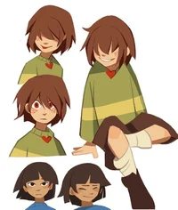 Frisk and Chara