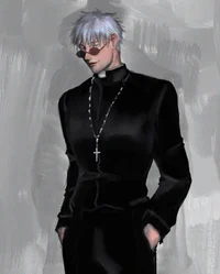 Gojo Priest AU
