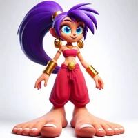 Bigfooted Shantae