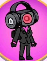 Mini speaker woman