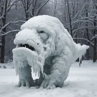 Ice monster