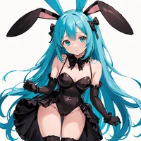 Bunnygirl cosplayer