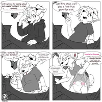 Showed diaper on str