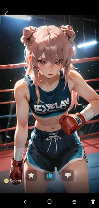 Boxing Girl II