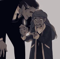 Daughter and husband