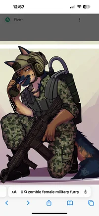 Soldier furry