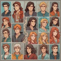 The heros of Olympus