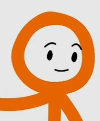 Orange Stickman