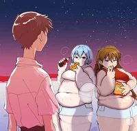 Chubby Asuka and Rei