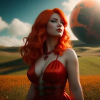Fire giantess
