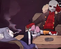Dust and fell sans
