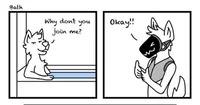 Gay furry bath