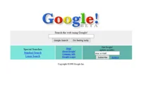 Google 1998 Beta