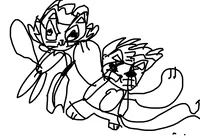 Rengoku vs akaza cat