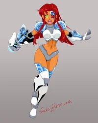 Starfire cyborg