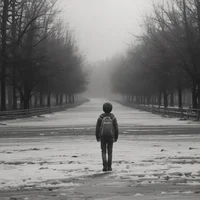 Alone kid