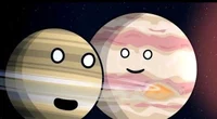 Jupiter and Saturn