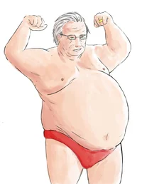 Fat old man