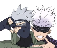 Gojo and Kakashi