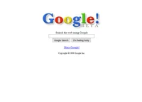 Google Beta 1999