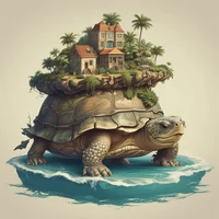 Island turtle