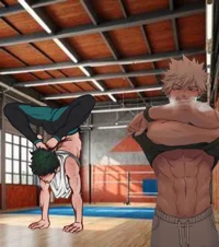 Bakugo and Deku