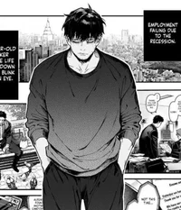 Stressed husband 