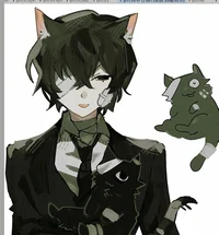 Dazai-UandHimCats