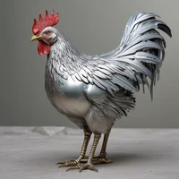 The metallic rooster