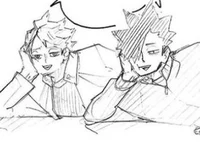 Kuroo and Oikawa