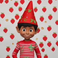 Strawberry Elf Boy