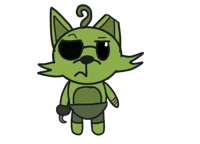 Casper The Green Fox
