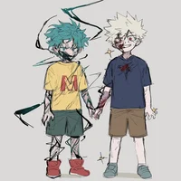 Izuku and Bakugo