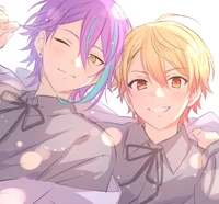 Rui and Tsukasa