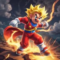 Super Saiyan Mario