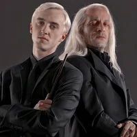 Draco y Lucius Malfo