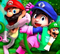 SMG4 and Mario