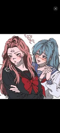 Mahito y sukuna fem 