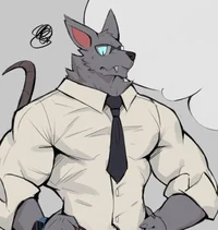 Trabajador furry 