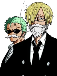 SANJI AND ZORO