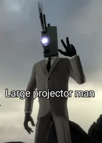 Large Projector Man