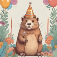 Birthday beaver