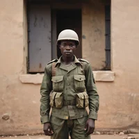 Togolese Soldier 