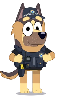Police Dog - Bluey