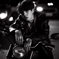 Yoongi - Motorbiker