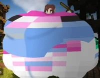 Fat minecreaft girl