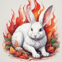 Fire Bunny