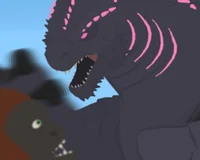 Pissed off Godzilla